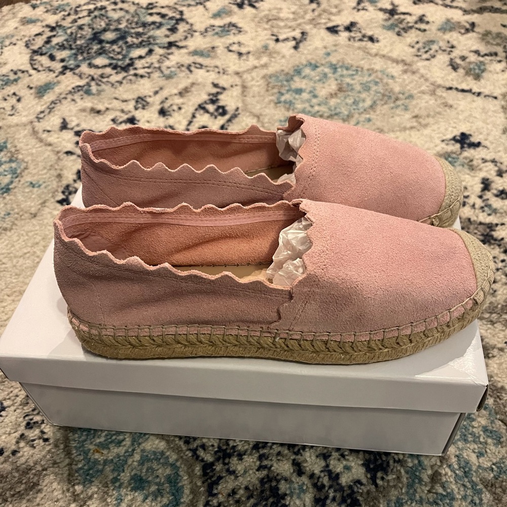 Steve Madden Suede Espadrilles NWT